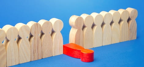 Red figure low morale